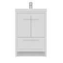 Alya Bath Sortino 24" Modern Bathroom Vanity White AB-MD624-W