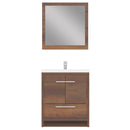 Alya Bath Sortino 30" Modern Bathroom Vanity Rosewood AB-MD630-RW