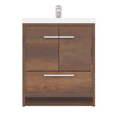 Alya Bath Sortino 30" Modern Bathroom Vanity Rosewood AB-MD630-RW