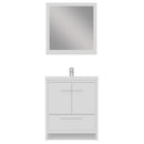 Alya Bath Sortino 30" Modern Bathroom Vanity White AB-MD630-W