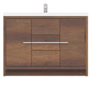 Alya Bath Sortino 48" Modern Bathroom Vanity Rosewood AB-MD648-RW