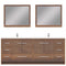 Alya Bath Sortino 84" Modern Bathroom Vanity Rosewood AB-MD684-RW