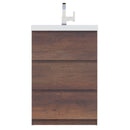 Alya Bath Paterno 24" Modern Freestanding Bathroom Vanity Rosewood AB-MOA24-RW