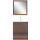 Alya Bath Paterno 30" Modern Freestanding Bathroom Vanity Rosewood AB-MOA30-RW