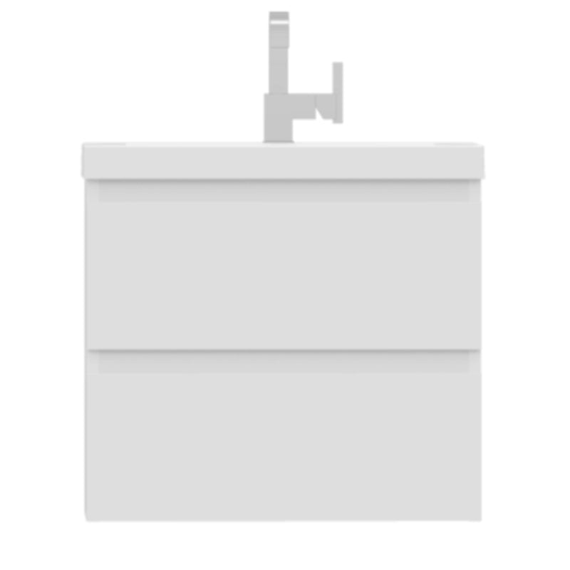 Alya Bath Paterno 24" Modern Wall Mounted Bathroom Vanity White AB-MOF24-W