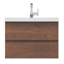 Alya Bath Paterno 30" Modern Wall Mounted Bathroom Vanity Rosewood AB-MOF30-RW