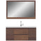 Alya Bath Paterno 48" Modern Wall Mounted Bathroom Vanity Rosewood AB-MOF48-RW