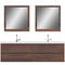 Alya Bath Paterno 72" Modern Wall Mounted Bathroom Vanity Rosewood AB-MOF72D-RW