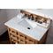 James Martin Malibu 36" Honey Alder Single Vanity with 3 cm Carrara Marble Top 500-V36-HON-3CAR