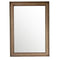 James Martin Bristol 29" Rectangular Mirror White Washed Walnut 157-M29-WW