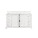 James Martin Providence 60" Single Vanity Cabinet Bright White 238-105-V60S-BW