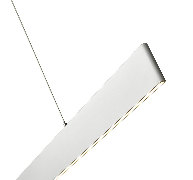 Abra Lighting 32" Cable Suspended LED Pendant with Up-Down Light 10095PN-BA