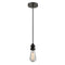 Bare Bulb Mini Pendant shown in the Oil Rubbed Bronze finish