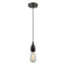 Bare Bulb Mini Pendant shown in the Oil Rubbed Bronze finish