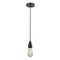 Bare Bulb Mini Pendant shown in the Oil Rubbed Bronze finish