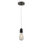 Bare Bulb Mini Pendant shown in the Oil Rubbed Bronze finish