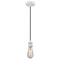 Bare Bulb Mini Pendant shown in the White finish