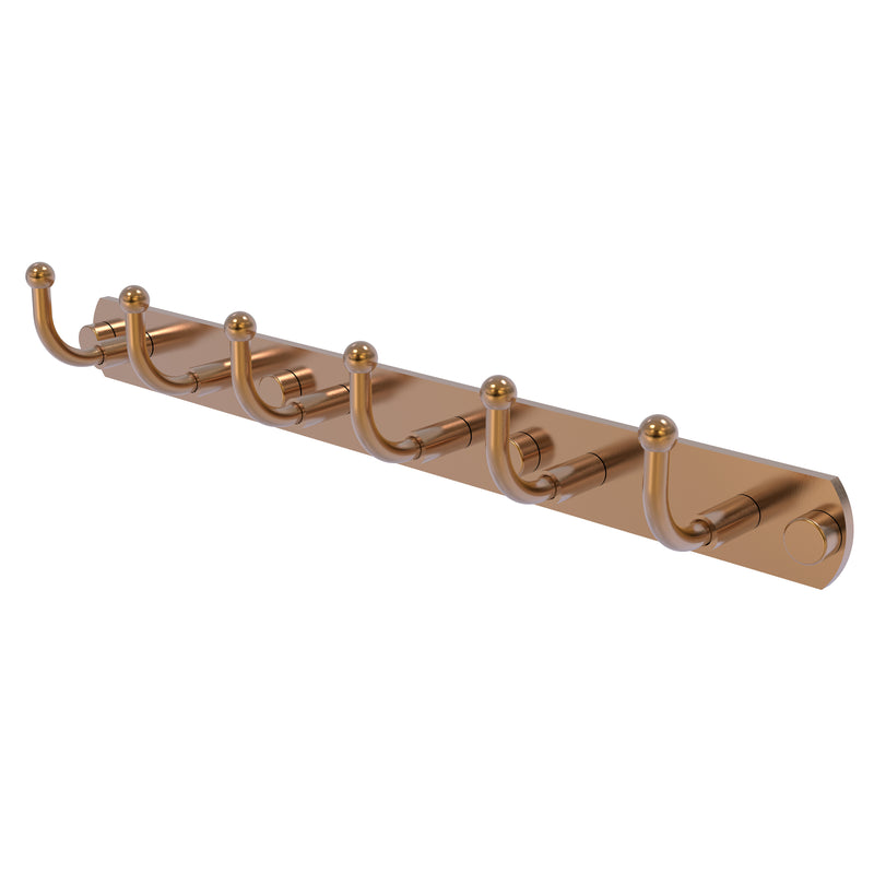 Allied Brass Skyline Collection 6 Position Tie and Belt Rack 1020-6-BBR