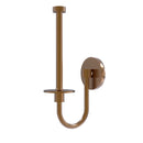 Allied Brass Skyline Collection Upright Toilet Tissue Holder 1024U-BBR