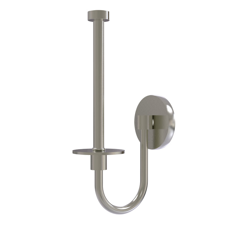 Allied Brass Skyline Collection Upright Toilet Tissue Holder 1024U-SN