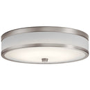 Kichler Pira 15" LED Flush Mount Champagne 11303CPLED