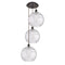 Innovations Lighting Athens Water Glass 3 Light 18" Multi-Pendant 113B-3P-OB-G1215-12