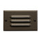 Kichler Horizontal Louvered LED Step Light Architectural Bronze 12600AZ