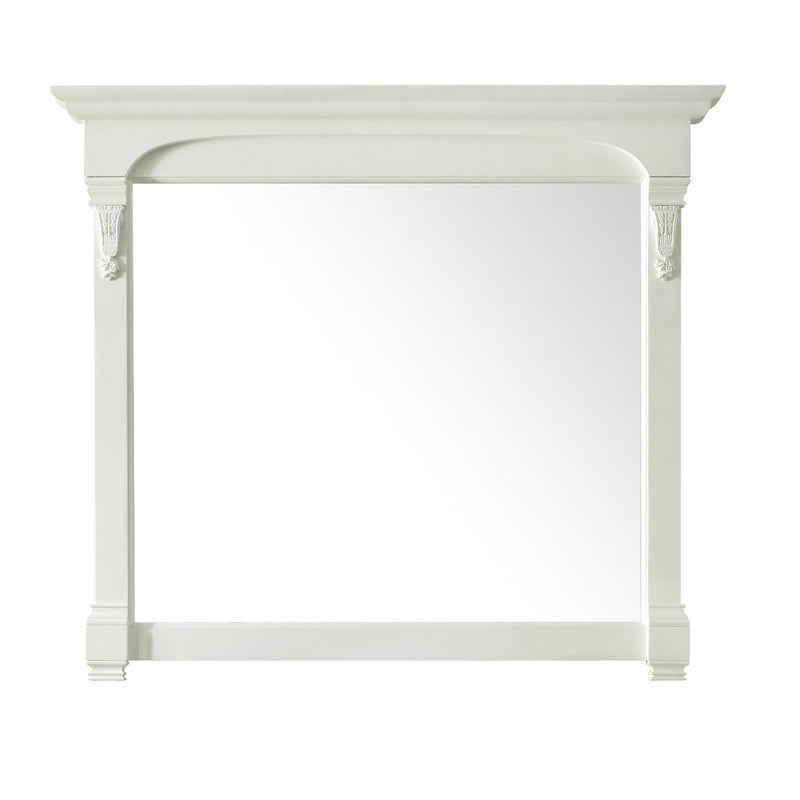 James Martin Brookfield 26" Bright White Single Vanity with 3 cm Eternal Jasmine Pearl Quartz Top 147-V26-BW-3EJP