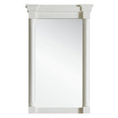 James Martin Savannah 60" Single Vanity Cabinet Bright White with 3 cm Eternal Jasmine Pearl Quartz Top 238-104-V60S-BW-3EJP