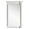 James Martin Savannah 36" Single Vanity Cabinet Bright White with 3 cm Cala Blue Quartz Top 238-104-V36-BW-3CBL