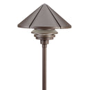 Kichler Large One Tier 120V Path Light Textured Architectural Bronze 15211AZT