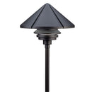 Kichler Large One Tier 120V Path Light Textured Black 15211BKT