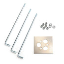 Kichler Bollard Template Kit Steel 15671ST