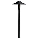 Kichler 8" Dome 2700K LED Path Light Textured Black 15810BKT27R