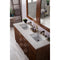 James Martin Metropolitan 60" Double Vanity American Walnut with 3 cm Eternal Jasmine Pearl Quartz Top 850-V60D-AWT-3EJP