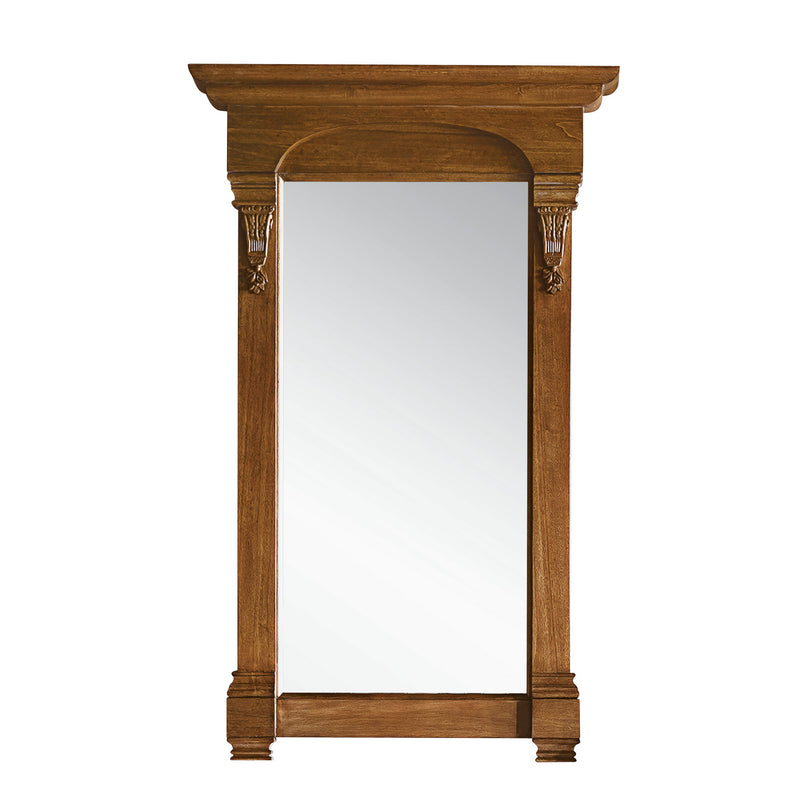 James Martin Brookfield 36" Country Oak Single Vanity with 3 cm Santa Cecilia Top 147-114-5576-3ODSC