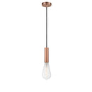 Edison Mini Pendant shown in the Antique Copper finish