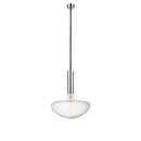 Edison Mini Pendant shown in the Polished Chrome finish