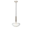 Edison Mini Pendant shown in the Polished Nickel finish