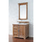 James Martin Providence 36" Single Vanity Cabinet Driftwood with 3 cm Classic White Quartz Top 238-105-5511-3CLW