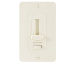 Kichler Face Plate and Trim Accessory for the 4DD or 6DD LED Driver Dimmer Almond 1DDTRIMALM