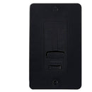 Kichler Face Plate and Trim Accessory for the 4DD or 6DD LED Driver Dimmer Black 1DDTRIMBK