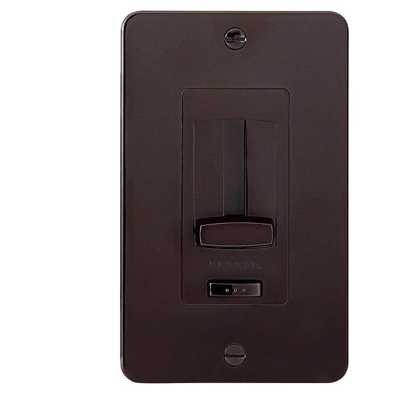 Kichler Face Plate and Trim Accessory for the 4DD or 6DD LED Driver Dimmer Brown 1DDTRIMBW