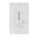 Kichler Face Plate and Trim Accessory for the 4DD or 6DD LED Driver Dimmer White 1DDTRIMWH