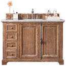 James Martin Providence 48" Driftwood Single Vanity with 3 cm Carrara Marble Top 238-105-5211-3CAR