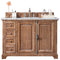 James Martin Providence 48" Driftwood Single Vanity with 3 cm Arctic Fall Solid Surface Top 238-105-5211-3AF