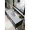 James Martin Brittany 48" Black Onyx Single Vanity with 3 cm Carrara Marble Top 650-V48-BKO-3CAR