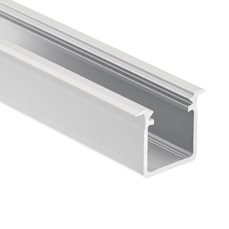 Kichler TE Standard Series Deep Well Recessed Channel Silver 1TEC1DWRC8SIL