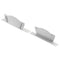 Kichler TE Pro Series Arches Center-in-Ceiling Channel End Caps 1TEE4W3RCSSIL