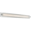 Abra Lighting Curved Diamond Glass LED vanity 20008WV-BN